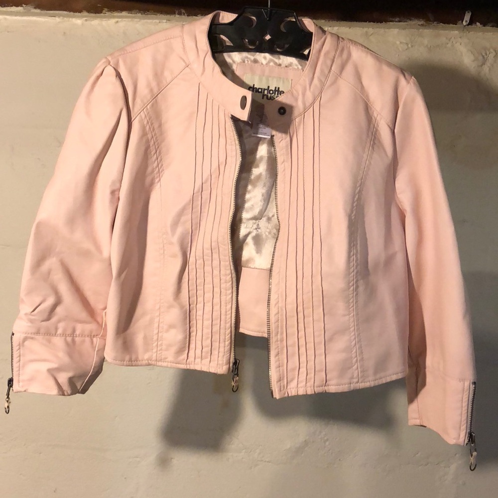 Faux Leather Jacket